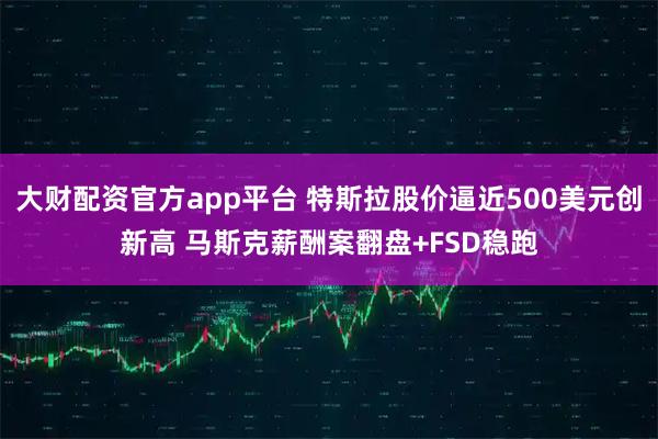 大财配资官方app平台 特斯拉股价逼近500美元创新高 马斯克薪酬案翻盘+FSD稳跑